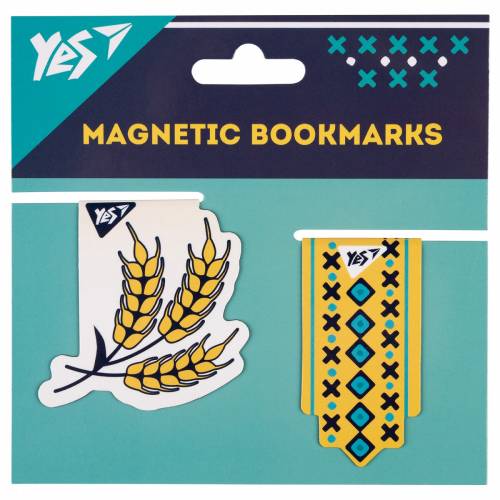 Закладки для книг YES магнитные 708123 Ukraine 2 шт