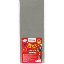 Цветная бумага тишью Maxi 50*70см MX61818 5л серая