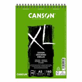 Альбом для ескізів Canson XL 160г/м A5 30л на спіралі