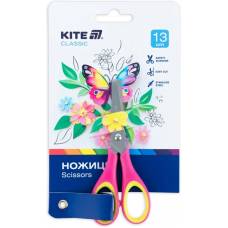 Ножницы детские Kite K-123-1 Classic 13см з гумовими вставками дев