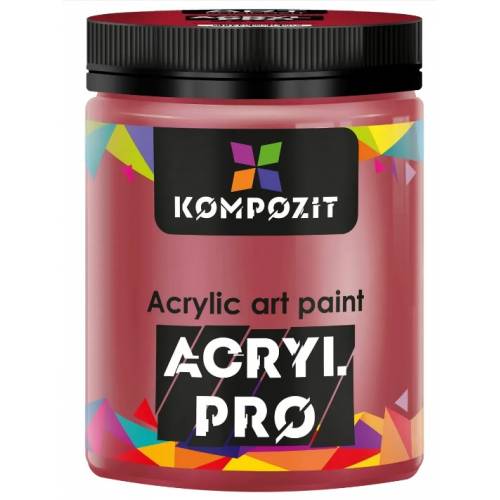 Краска акриловая Art Kompozit 430мл 191 Английская красная