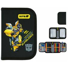 Пенал Kite TF26-622H один отдел, два отворота, с наполнением Transformers Пенал Kite TF26-622H один отдел, два отворота, с наполнением Transformers