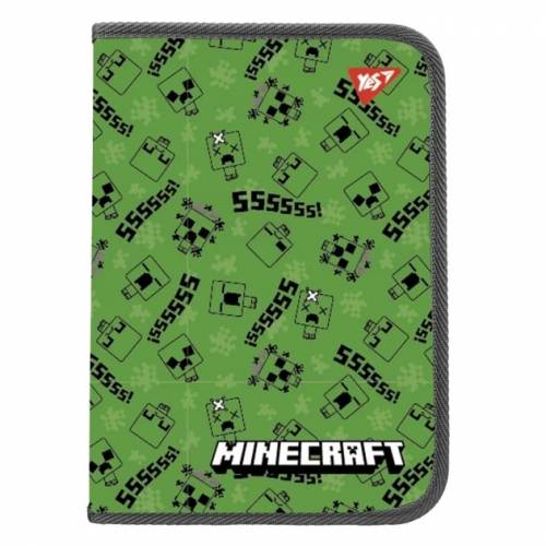 Папка YES B5 для тетрадей пластиковая на молнии 492203 "Minecraft. Creepers" Папка YES B5 для тетрадей пластиковая на молнии 492203 "Minecraft. Creepers"