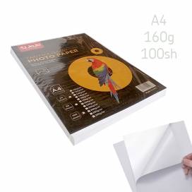 Фотобумага Leader JoJo A4 глянец. 160г/кв.м, 100л двухсторонний
