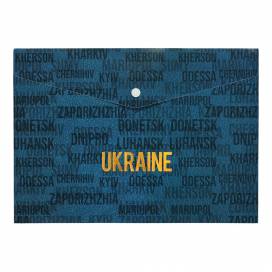 Папка Buromax на кнопке формат А4 BM.3970 Ukraine