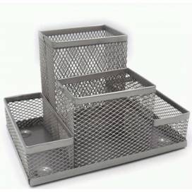 Подставка для канцелярии Josef H9003 металл 4 отделения цветная 15*10*10см Подставка для канцелярии Josef H9003 металл 4 отделения цветная 15*10*10см